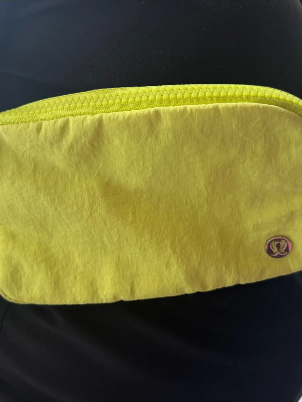 lululemon athletica Neon Yellow Crossbody Bag